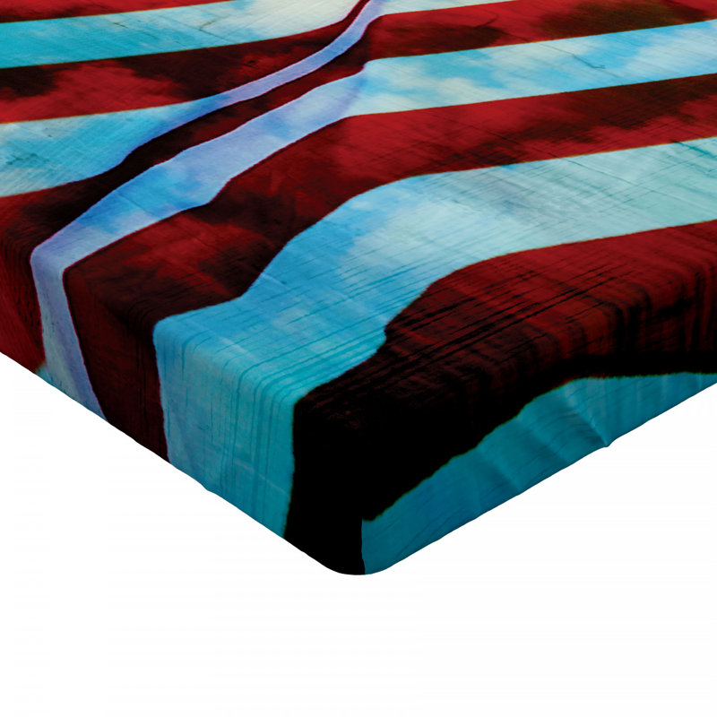 Microfiber Striped Fitted Sheet, Full Fitted Sheet