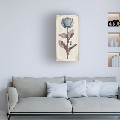 Bolog Sasha Solo Pose Blue IV Canvas Art