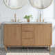 Nova 60" Double Bathroom Vanity Set