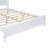 Size Wood Platform Bed Frame,Retro Style Platform Bed With Wooden Slat Support