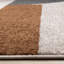Tapis d'intérieur brun clair à motif géométrique brun clair Mentko-1279954265