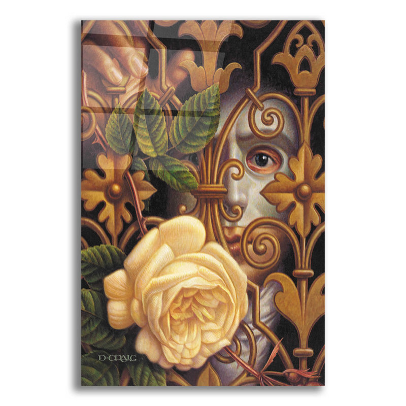 Fantôme de l'opéra par Dan Craig, H 16 po x l 12 po x P 0,13 po