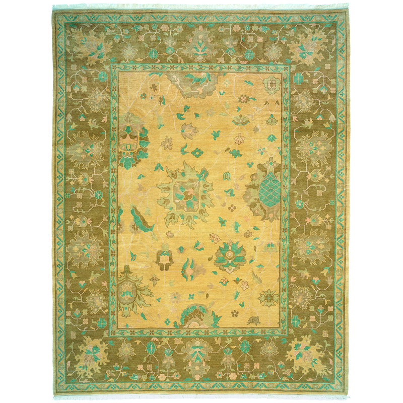 Wool Oriental Rug, Rectangle 9' x 12'
