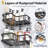 3-Pack Adhesive Shower Caddy Corner Shelves | Rustproof Stainless Steel & No-Drill Installation