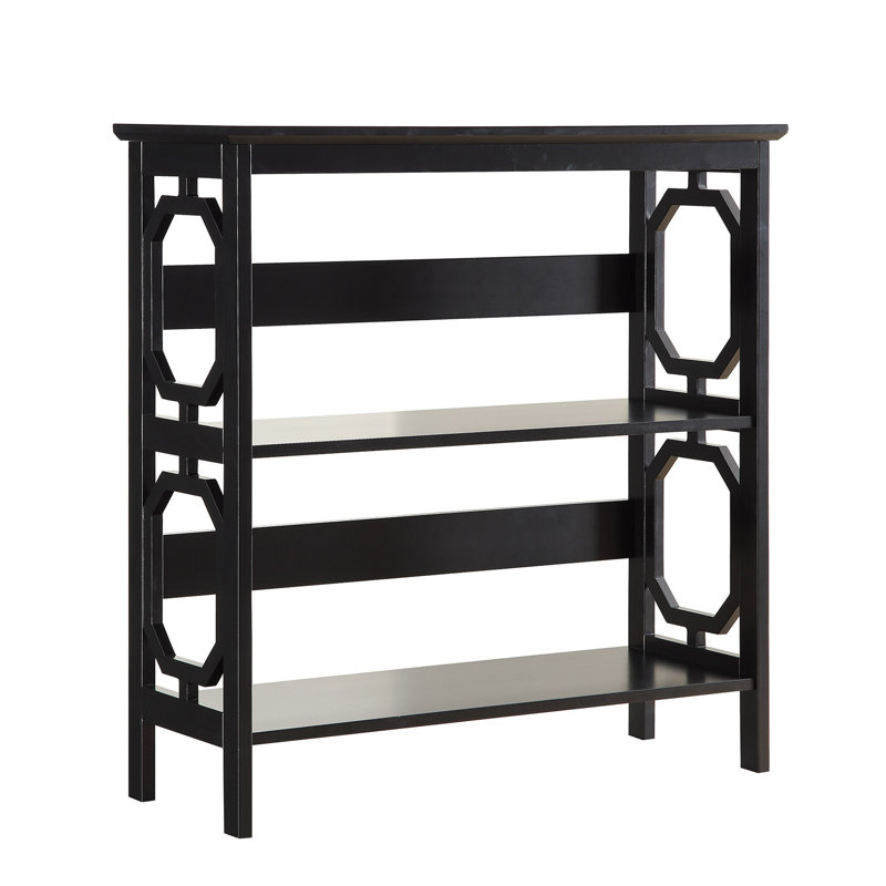 Bibliothèque standard en bois H 32,5 "x l 31,5" Rumbell, Noir