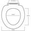 Sellman Soft Close Round Standard Toilet Seat-1006580485