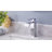 Single-Hole Single-handle Bathroom Faucet with Drain Assembly-93947573