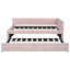 Lit de jour simple rembourré avec couchette-370595049