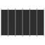 Cloison 6 panneaux 6 panneaux noirs-1999715536