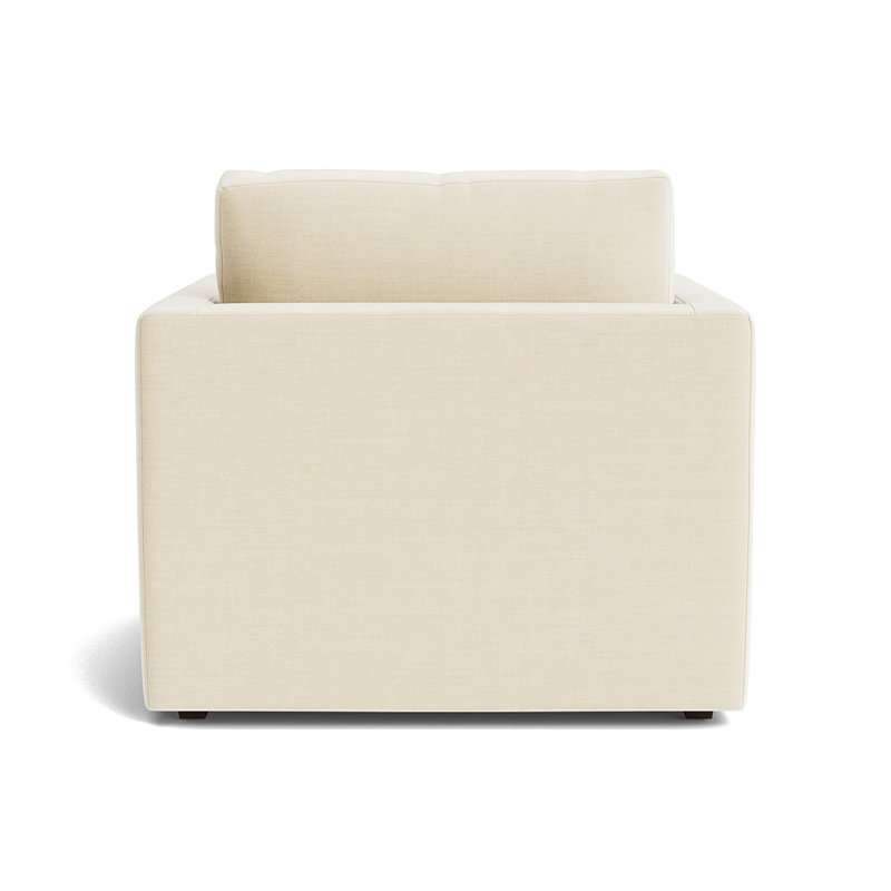 Haywood Upholstered Armchair, Performance Linen - Cream