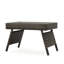 Table Faux Art - l 24 po x P 16 po x P 15,75 po, structure en fer, fabriquée à la main, sans assemblage