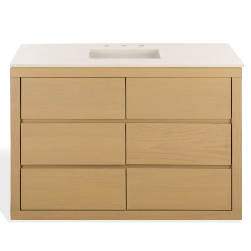 Meuble-lavabo simple 48 po Clairebeth, 48"