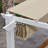 Purple Leaf 10' X 13'aluminum Pergola With Canopy-111609201