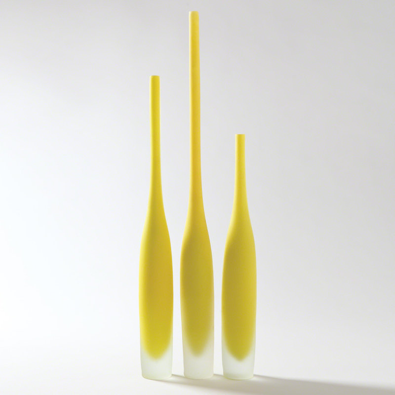 Spire Bottle, Citron, 26" H x 2" W x 2" D