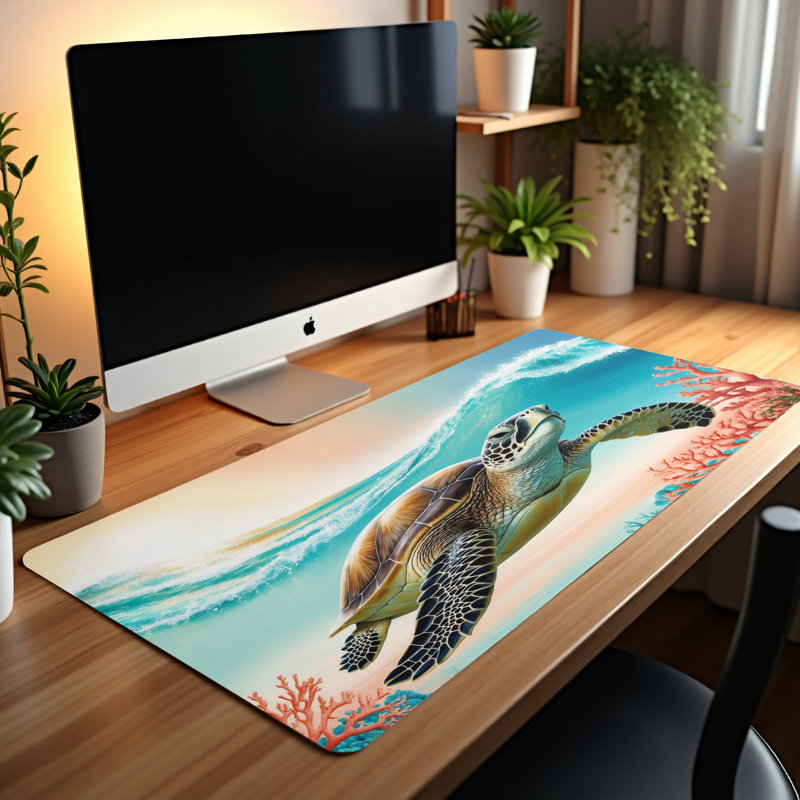 Polyester Desk Pad, 23.6x13.8