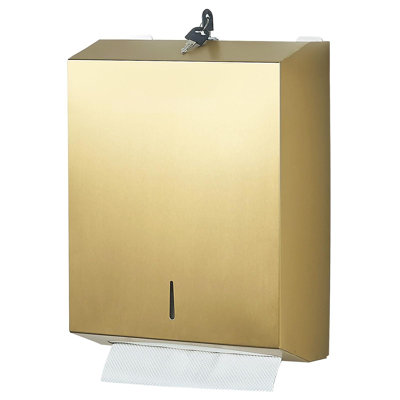 Distributeur de papier essuie-mains mural commercial C-Fold / Multi-Fold / Tri-Fold