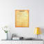 Art textuel sur toile "Psalm 46"-1964039820