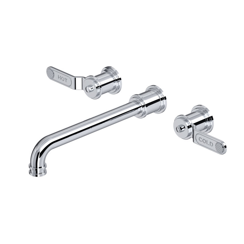 Armstrong Wall Mount Tub Filler Trim, Polished Chrome