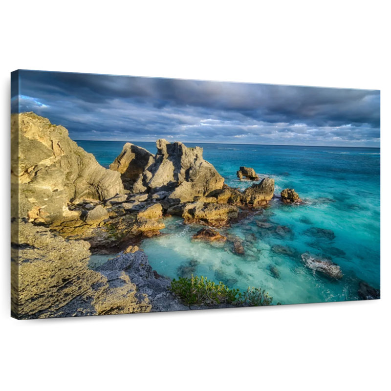 Gillard Rocky Horseshoe Bay Bermuda, 24" H x 36" W