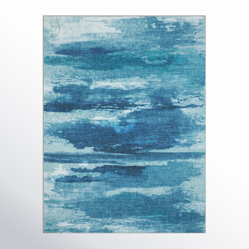 Tapis à envers antidérapant Renaud, Rectangle 3 pi 6 po x 5 pi 6 po