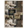 Tapis beige / foncé / gris Shimizu
