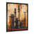 Black Single Picture Framed Canvas