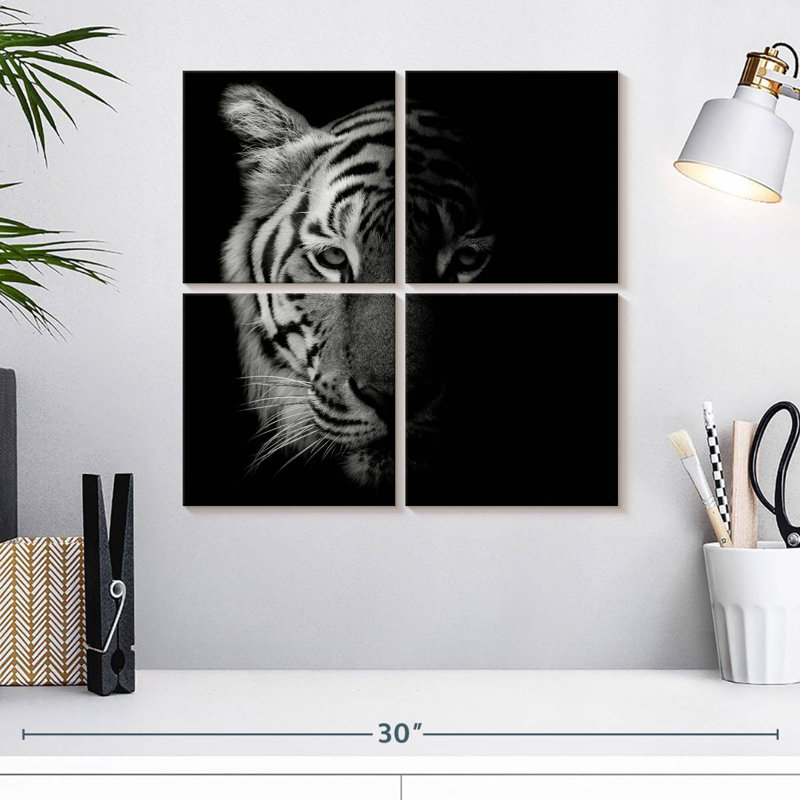 Brampt Tiger Contour, 18'' H x 18'' W