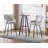 Semire Upholstered Full Back Bar & Counter Stool with Square Armrests and Metal Footrest, Luxury Bar Stool for Living Room-235720788-204509988