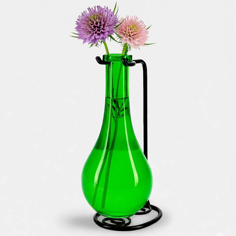 Table Vase, Lime Green