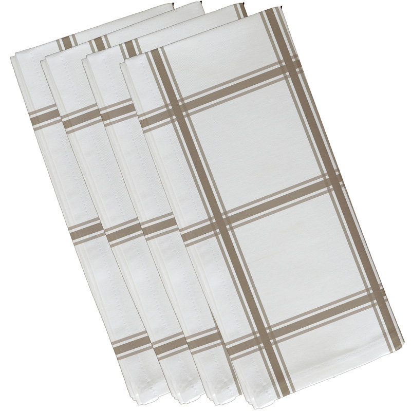 Ensemble de serviettes 4 pièces Arlene, L 18 po x L 18 po, Pes