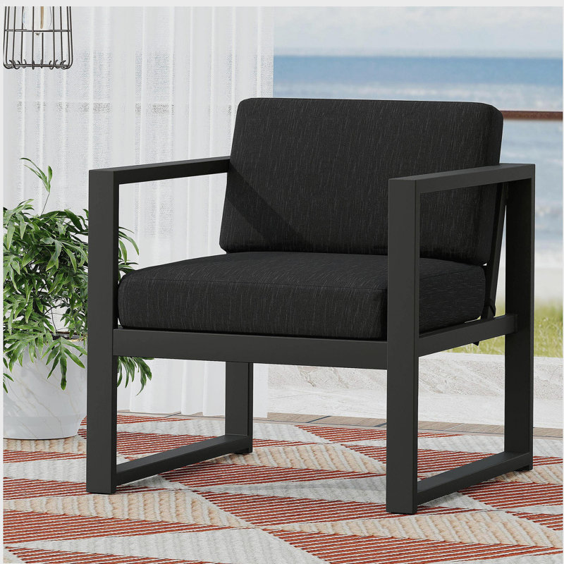 Fauteuil simple de style moderne pour salon