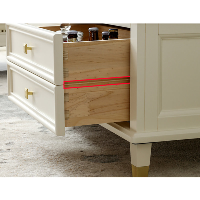 American-style coffee table., Gray