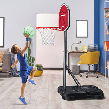 W with Basketball 18\'\' Hoop Height Plastic Kick Klo Included Wayfair Basketball(s) | Adjustable Pool