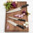 15-Piece Kitchen Knife Block Set-109384288