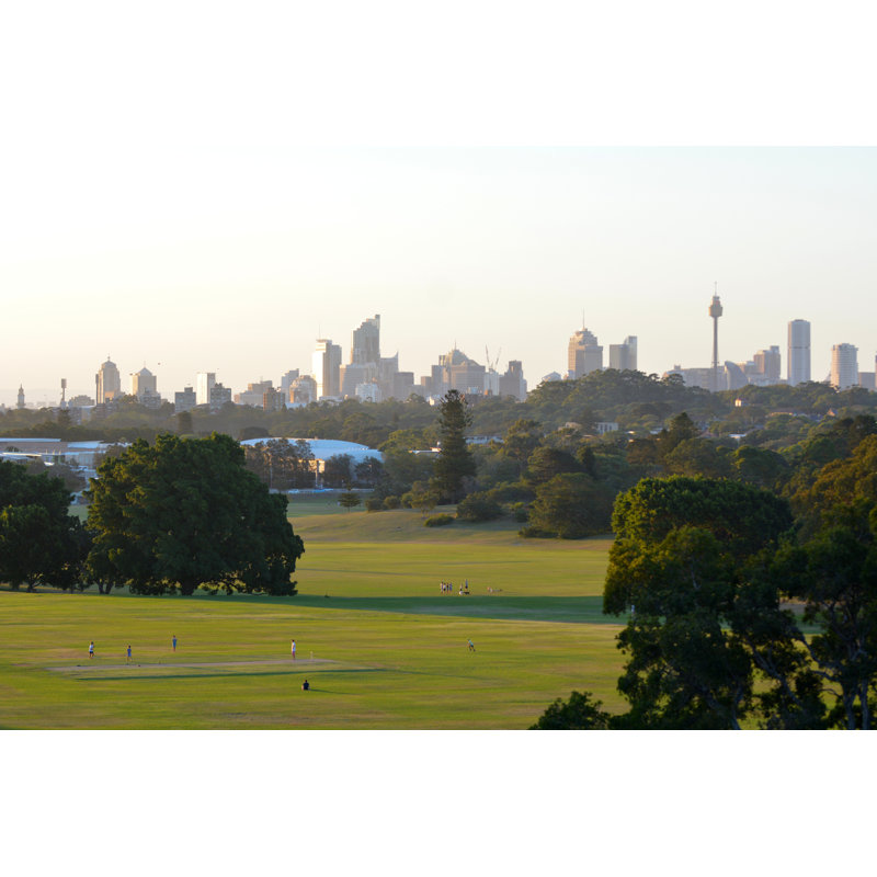 Sydney City Skyline 1 Piece Wrapped Canvas Wall Art, 61cm H x 91cm W