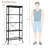 Industrial 5-Layer Bookshelf With Out-Stretched Legs