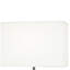 Abat-jour rectangulaire moderne en verre à 1 ampoule DEL-620276659-620276658