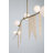 Transitional 7 Light Linear Chain Chandelier