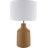 Lockwood Concrete Table Lamp with Linen Shade-104801012-104801011