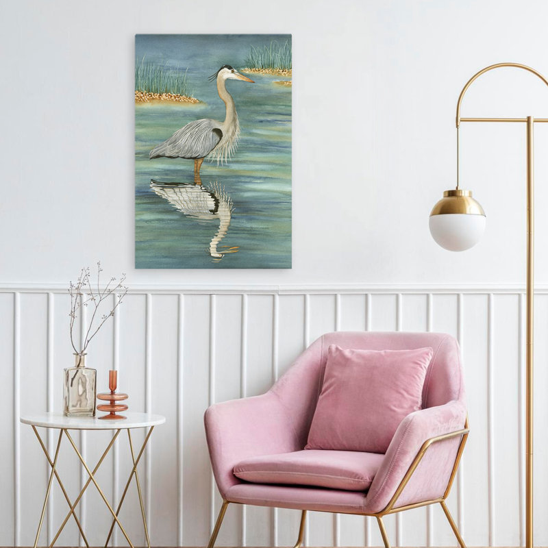 Bleu - animaux, oiseaux, art naturel et animalier, H 24 po x l 16 po