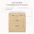 Forever 4 Drawer Dresser with Changing Top and Interlocking Drawers - Naturals Collection, Natural Sandstone-128705627