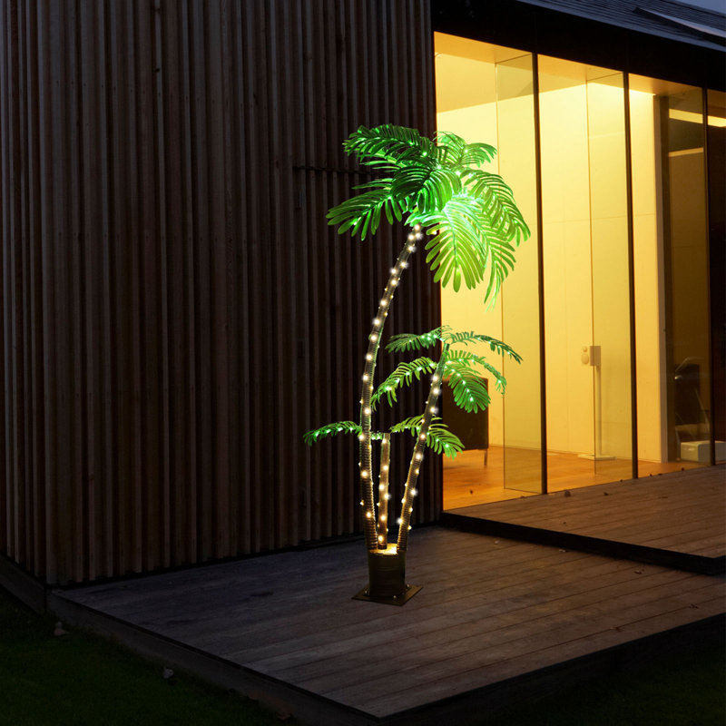 73'' Faux Palm Tree in Freestanding