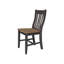 Chaise de salle à manger traditionnelle en bois massif Decovello-113429494