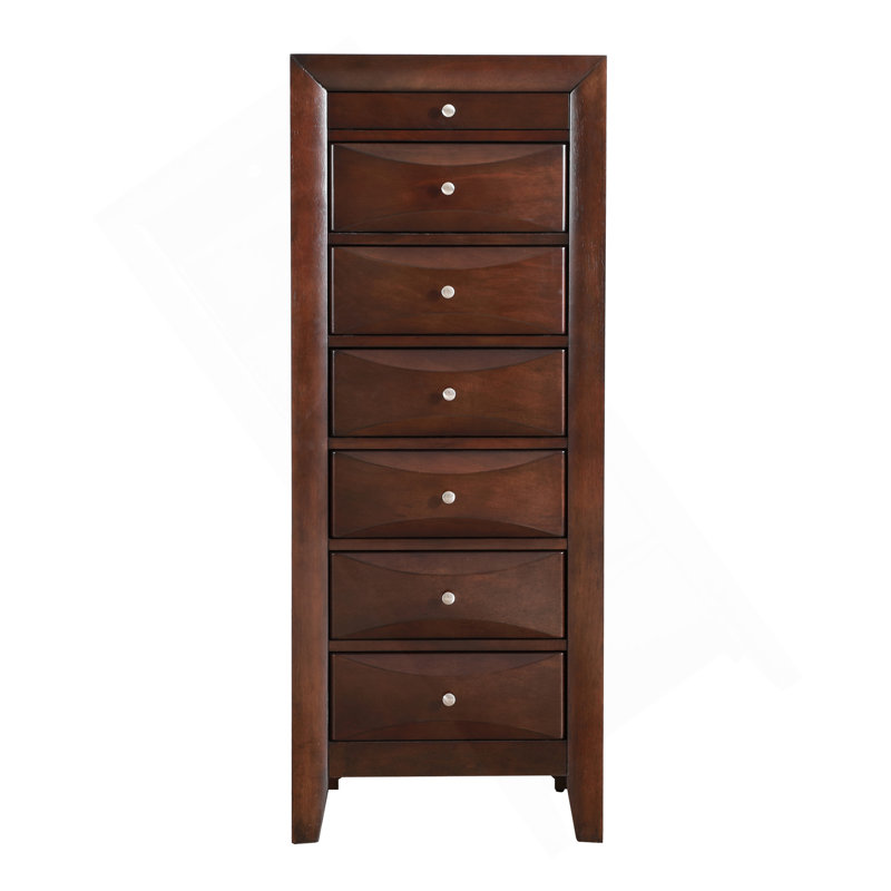 Commode 7 tiroirs pour la lingerie, Cappuccino