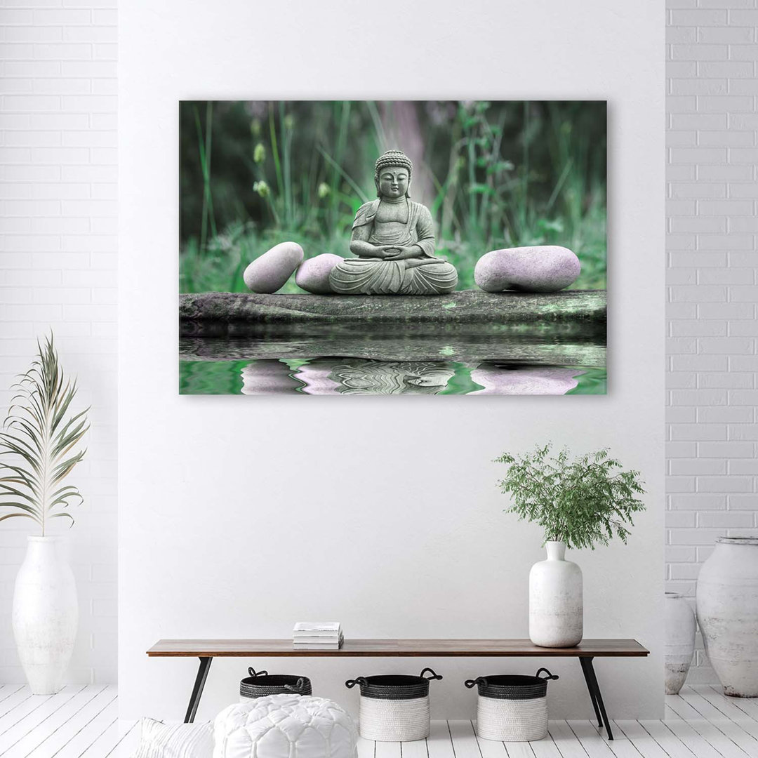 Leinwandbild Buddha Feng Shui Meditation