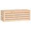 17 Stories Nervie 89cm W Pine Solid Wood Deck Box-2048004890