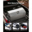 Heavy Duty Aluminum Truck Bed Tool Box, Stripes Plated Tool Box with Side Handle and T-Lock Keys, Storage Toolbox Chest Organizer for Trailer, Pickup, RV, 30"x13"x13"(762x330.2x330.2mm), Silver