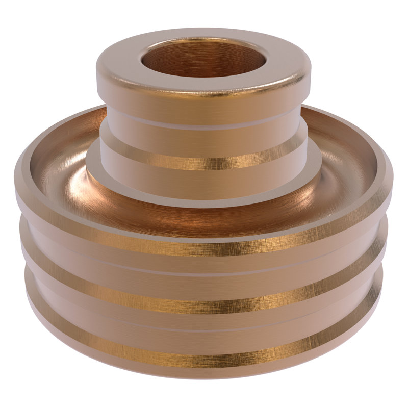 Photophore en laiton 1,75 po, Bronze brossé