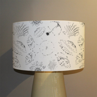 Cotton Drum Lamp Shade ( Uno )