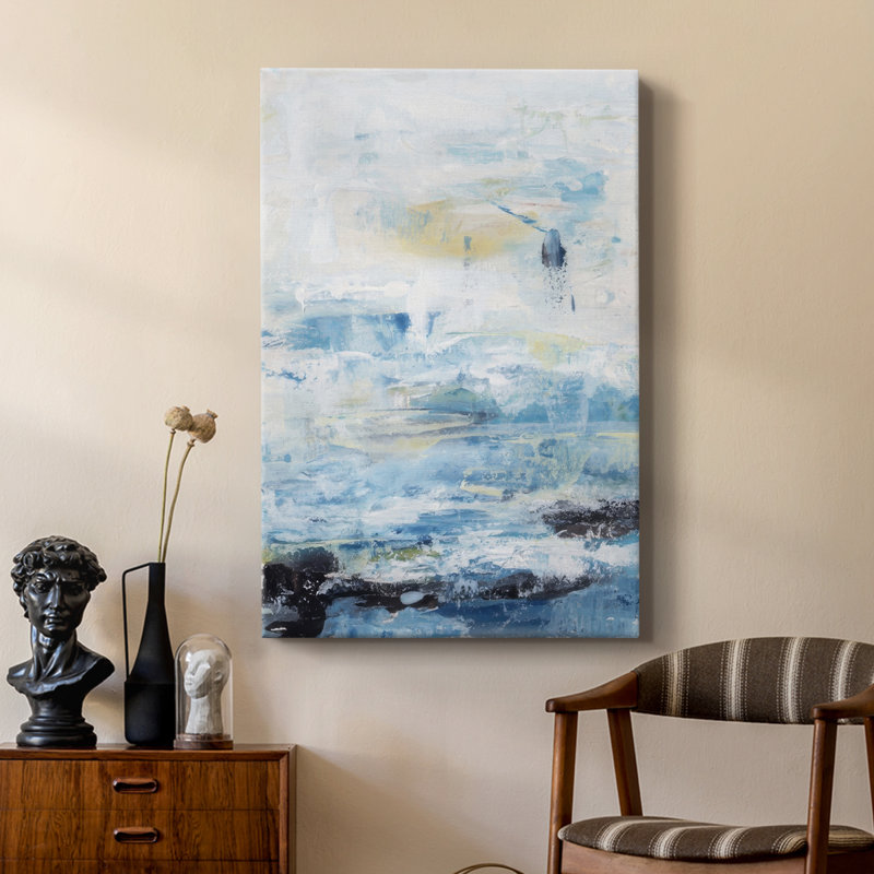 Waves on Sand II - galerie sur mesure Cavas, H 48 po x l 32 po